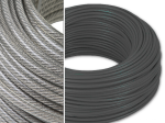 CÂBLE GAINE ACIER POUR GRILLAGE