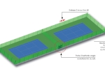 CLOTURE COURT TENNIS DOUBLE (72 x 18 m)