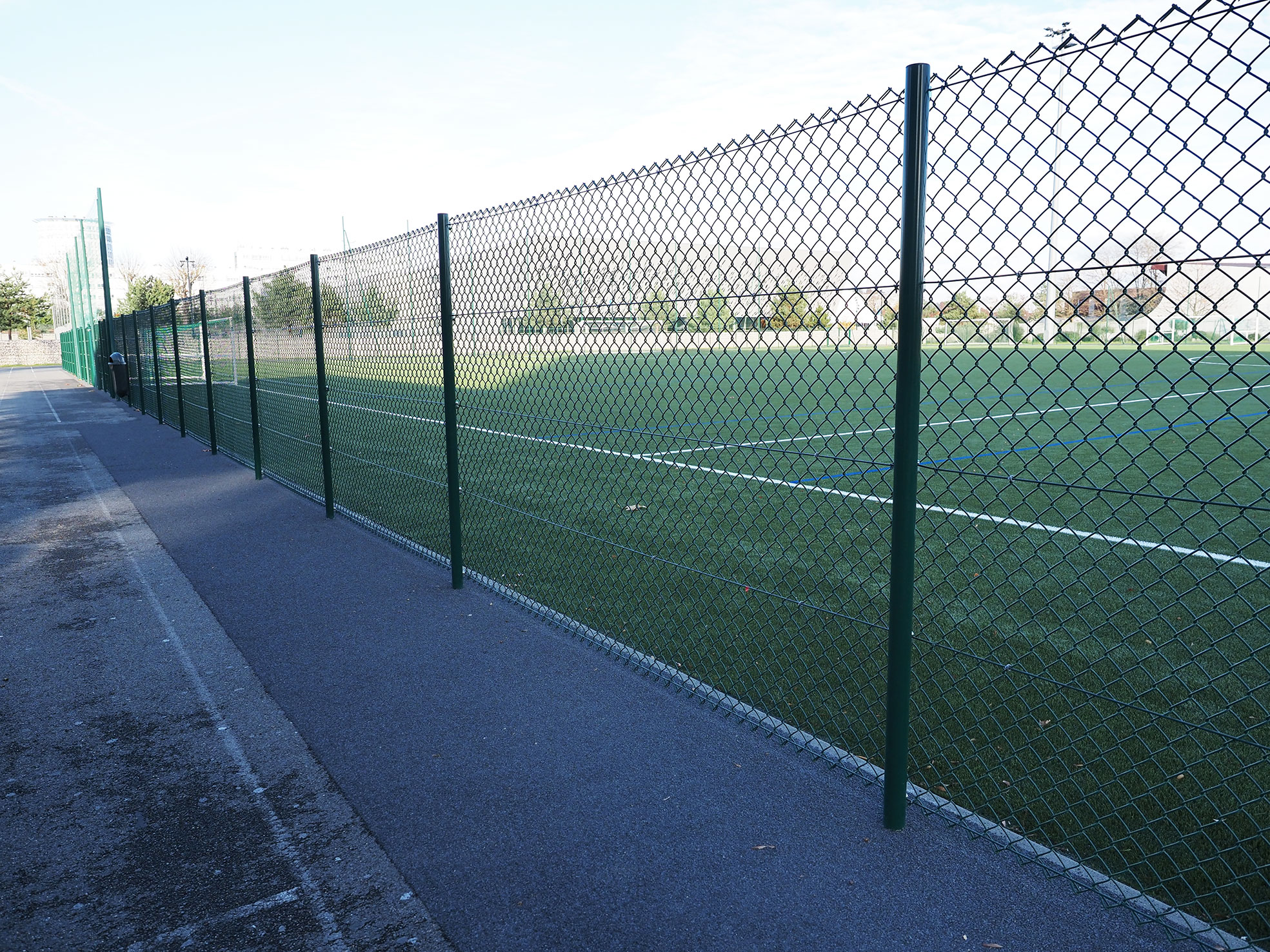 Clôture grillage Ht 2 m<br>ARGENTEUIL (95)