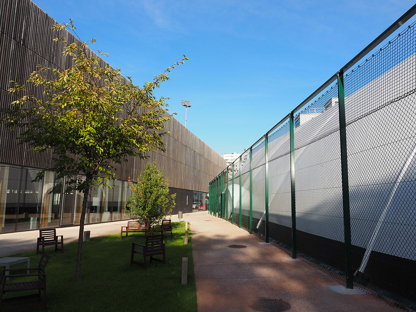 Clôture de tennis<br>BOULOGNE BILLANCOURT (92)